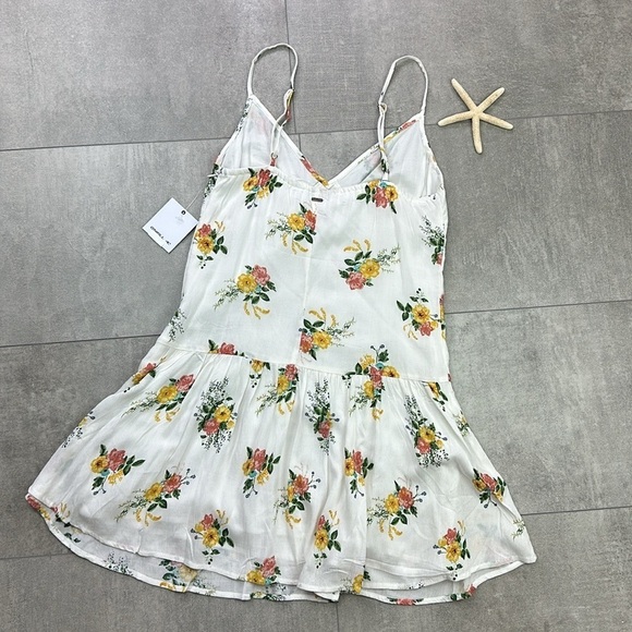 🔆O’Neill🔆 SLADE MINI DRESS CUTE Embroidered 70’s vacation girly - Picture 13 of 14